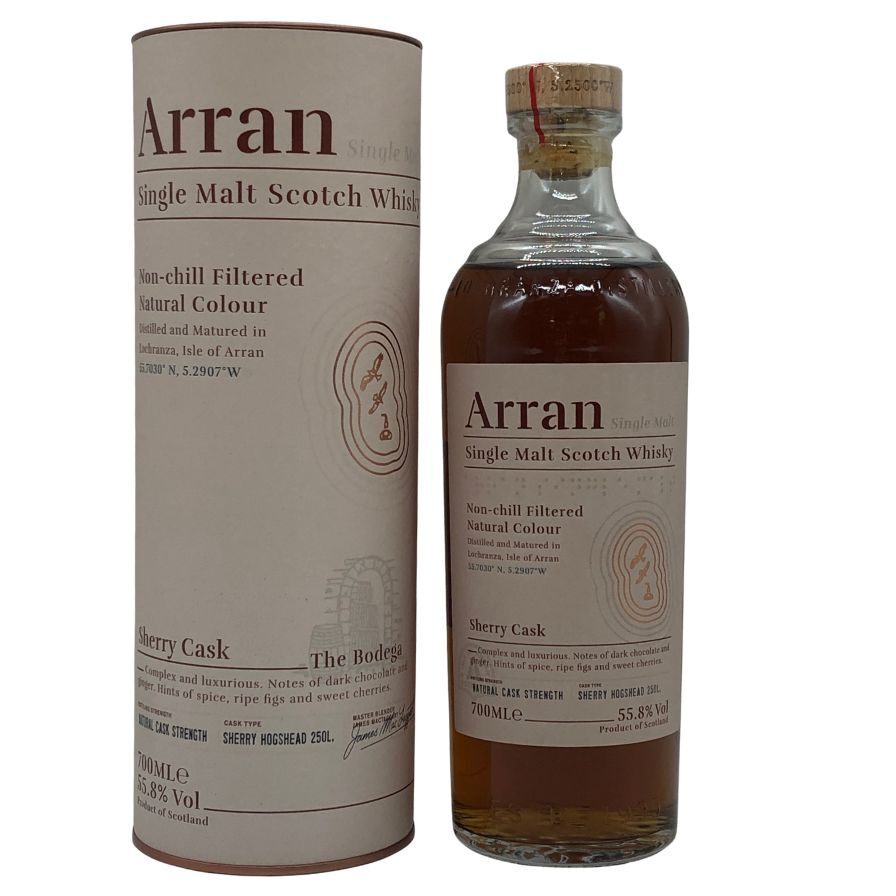 アラン シェリーカスク シングルモルト スコッチ ウイスキー 700ml 55.8% Arran Shelley cask