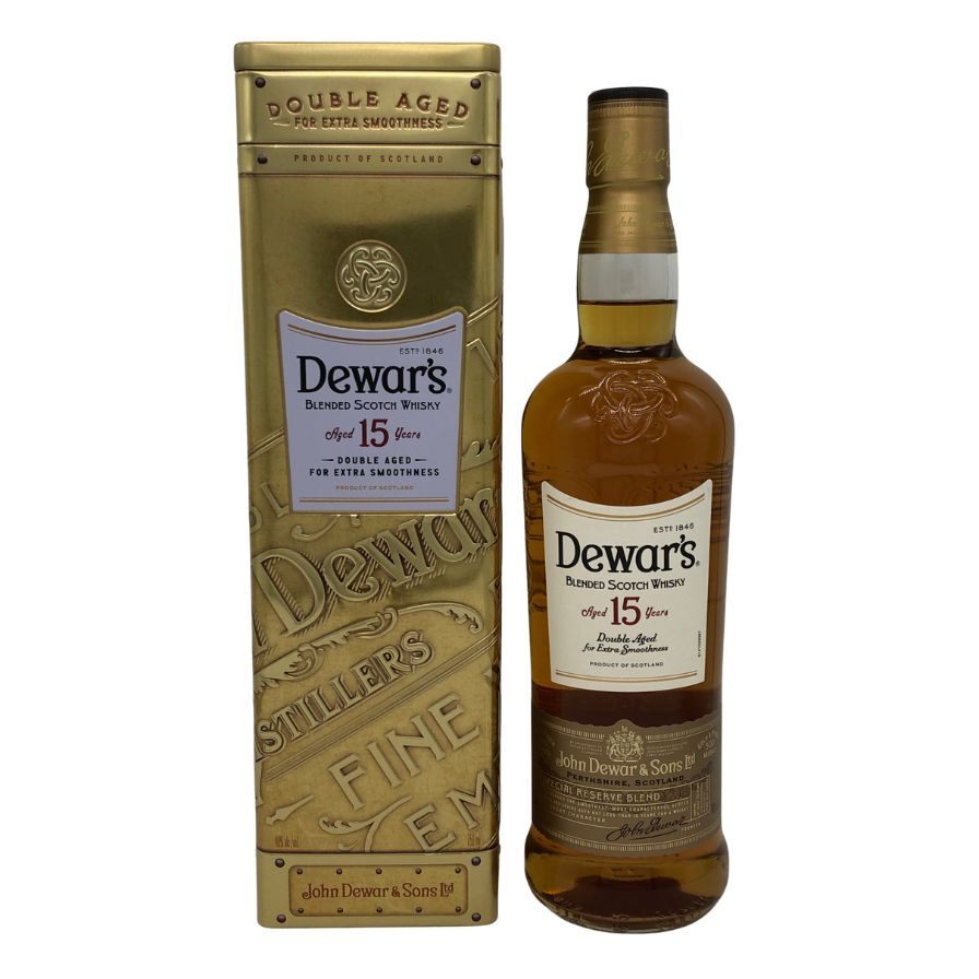 デュワーズ 15年 ダブルエイジド 750ml 40％ Dewars