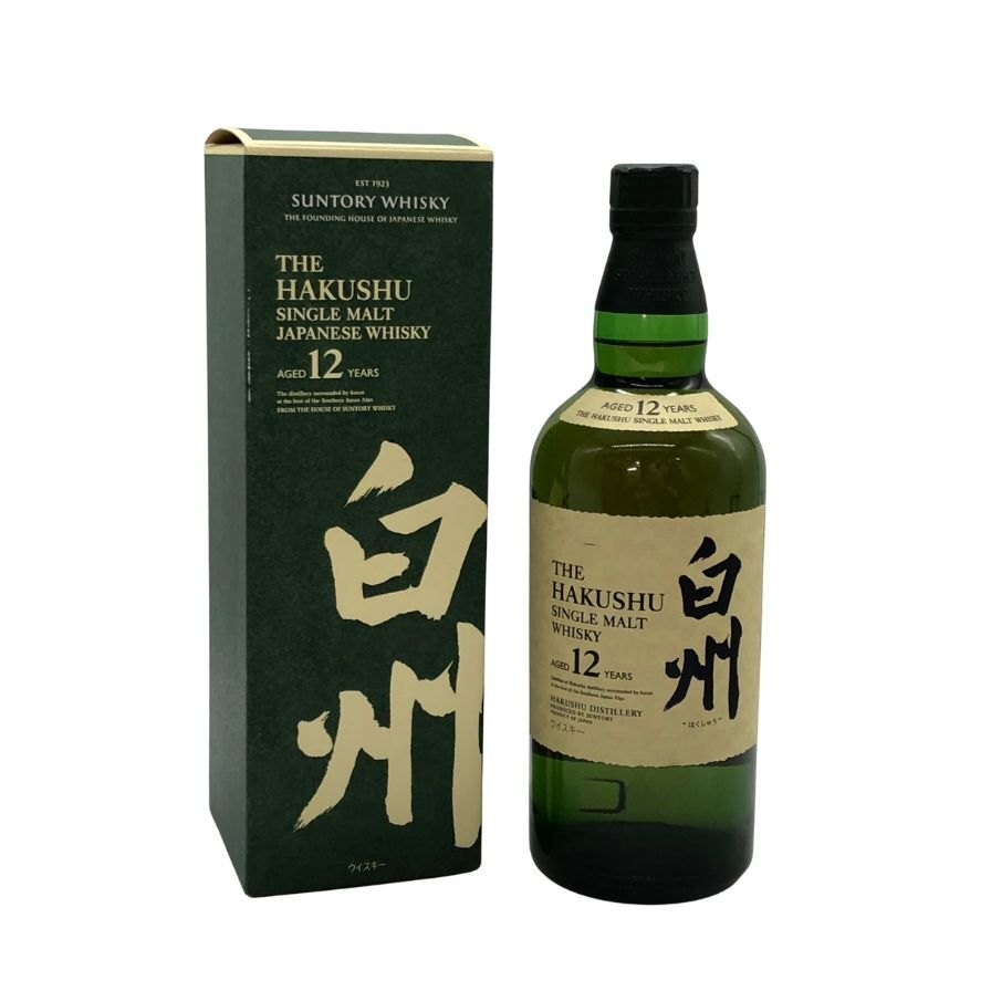 サントリー 白州 12年 シングルモルト 700ml 43% SUNTORY HAKUSHU ホログラムシール無 ウィスキー