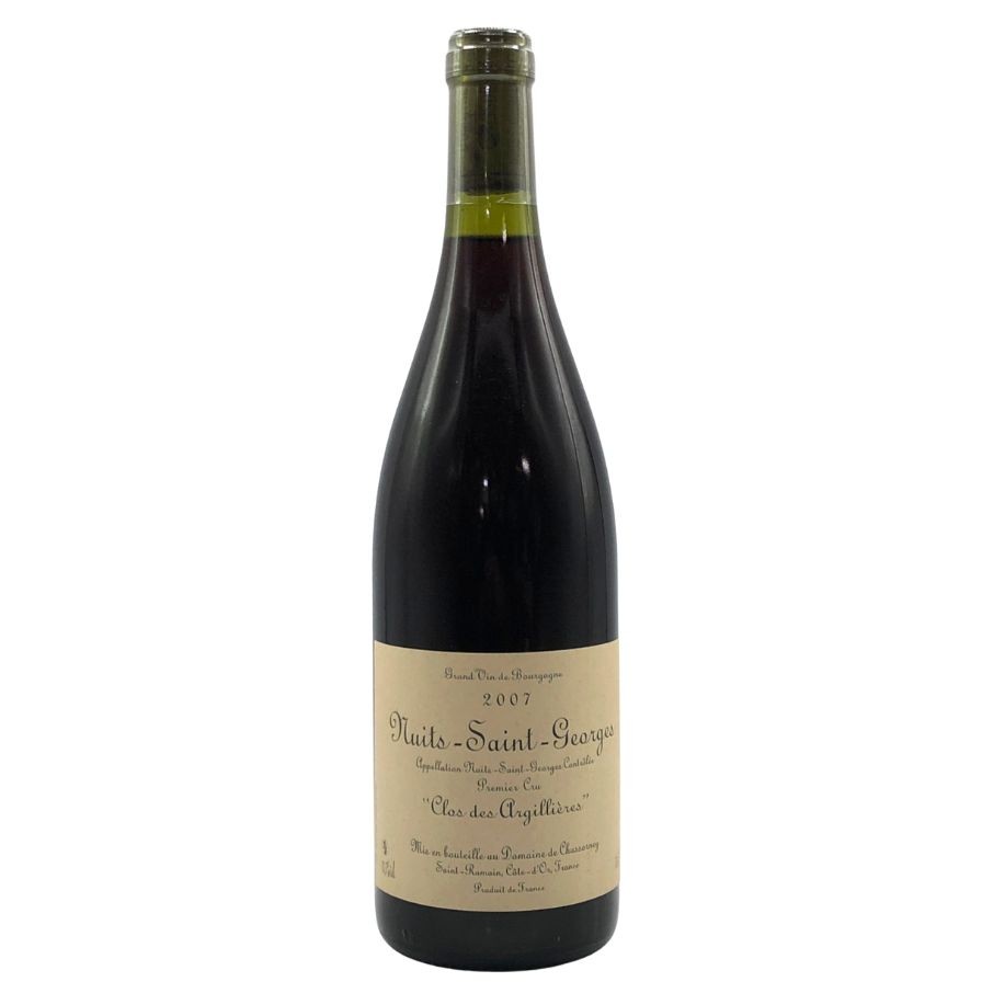 ドメーヌ ド シャソルネイ ニュイ サン ジョルジュ プルミエ クリュ クロ デ ザルジリエール 2007 750ml 13.5%