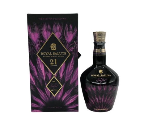 ロイヤル サルート 21年 ファッション コレクション ハリス リード エディション パープル 40% 700ml Royal Salute 21yo The Fashion