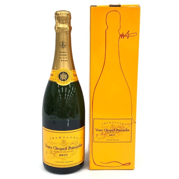 ヴーヴクリコ イエロー 買取 宮城県 ｜シャンパン [ヴーヴクリコ イエロー]をお酒