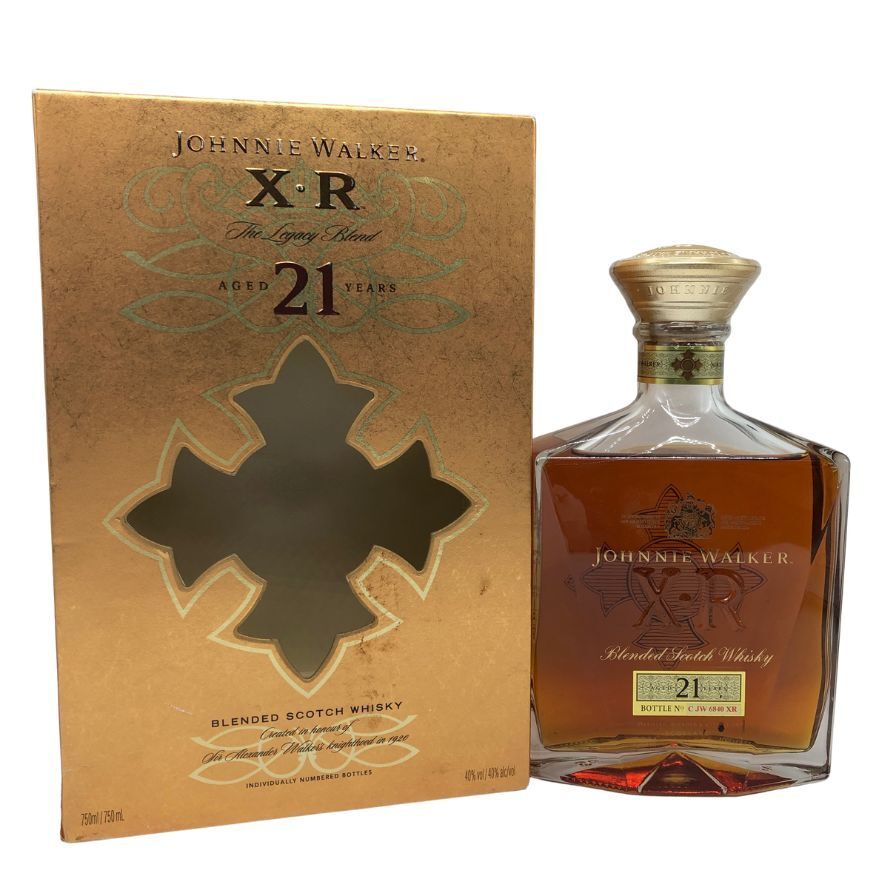ジョニーウォーカー 21年 XR 750ml 40% Johnnie Walker
