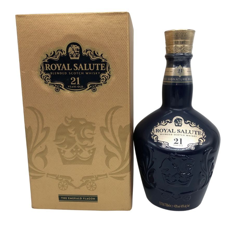 ロイヤルサルート 21年 シグネチャーブレンド 青陶器ボトル 700ml 40% ROYAL SALUTE