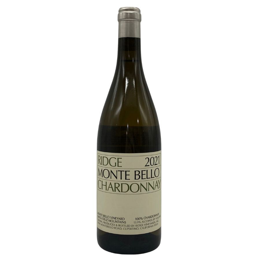 リッジ モンテ ベロ シャルドネ 2021 750ml 13.9% RIDGE