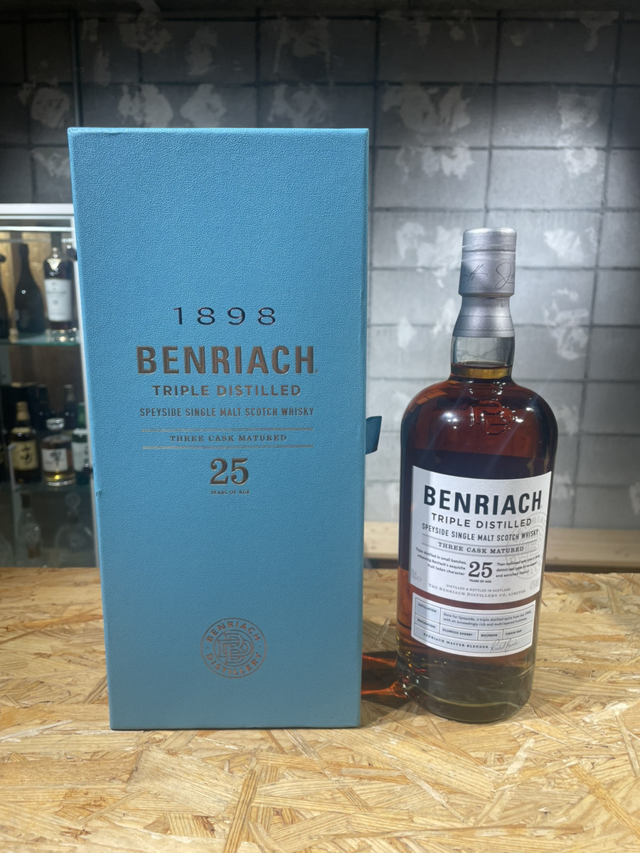 ベンリアック 25年 トリプル ディスティルド 47% 700ml BenRiach