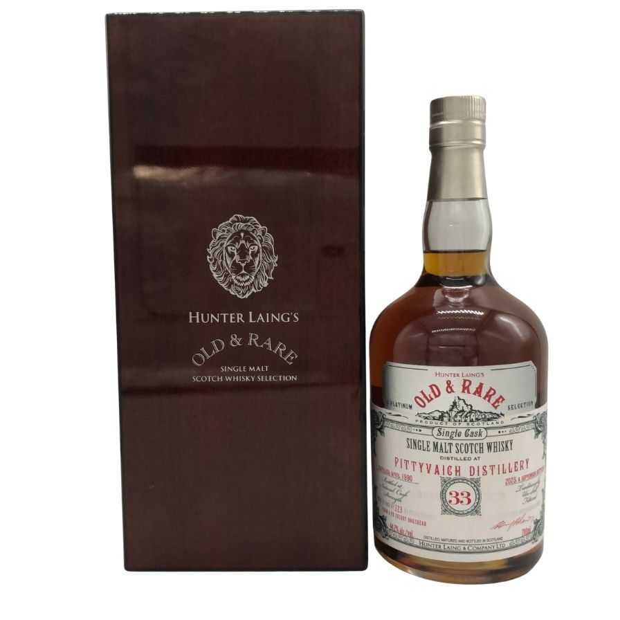 ピティビアック 33年 1990 オールド＆レア ハンターレイン 700ml 44.2% Pittyvaich