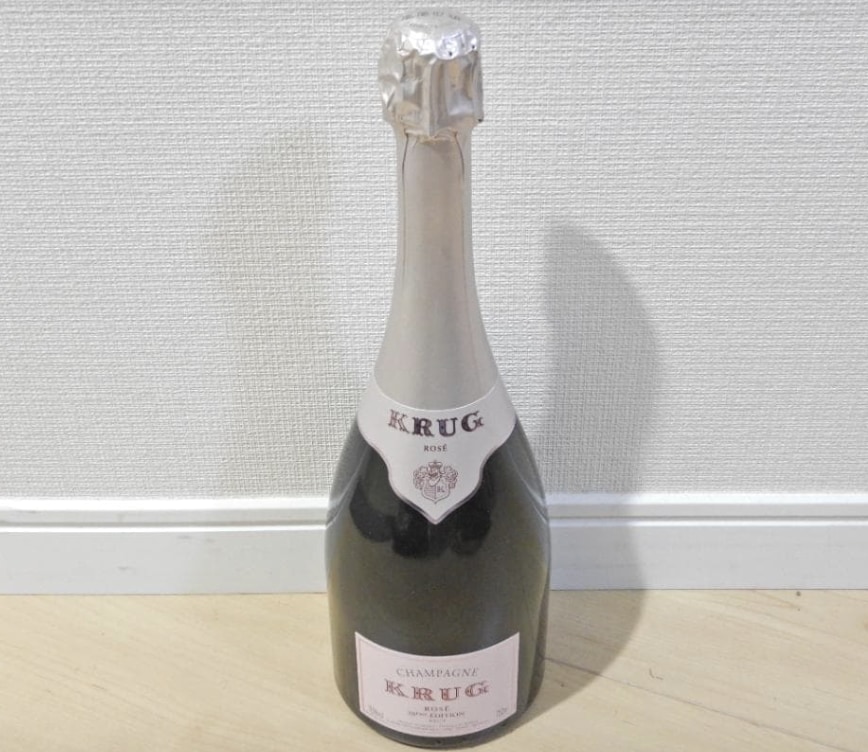 クリュッグ ロゼ 買取 山口県｜シャンパン [クリュッグ ロゼ]をお酒