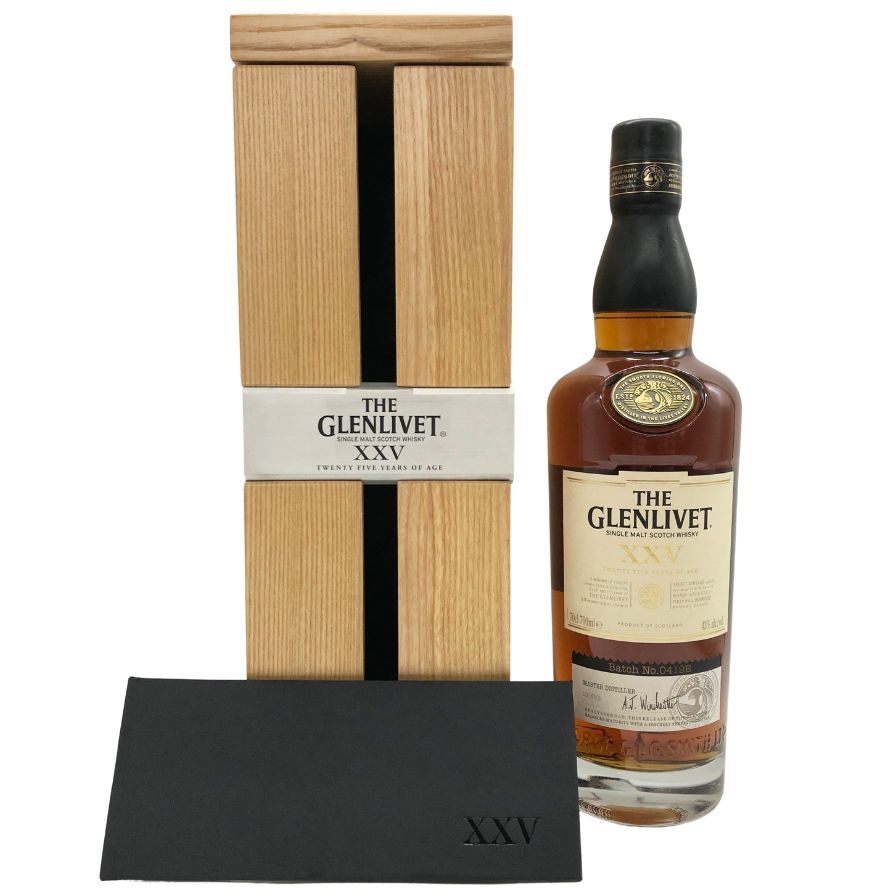 グレンリベット 25年 XXV 700ml 43％ THE GLENLIVET 