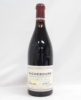 DRCリシュブール 買取 山梨県 ｜ワイン DRC リシュブール 2000 750ml 13%を