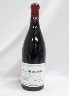 DRCリシュブール 買取 愛知県 ｜ワイン DRC リシュブール 2012年 750ml 13%を