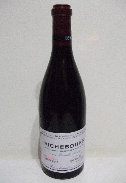 DRCリシュブール 買取 三重県 ｜ワイン DRC リシュブール ドメーヌ ド ラ ロマネ コンティ 2015を