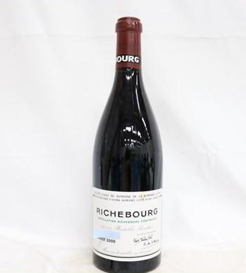 DRCリシュブール 買取 鳥取県 ｜ワイン DRC リシュブール 2000 750ml 13%を