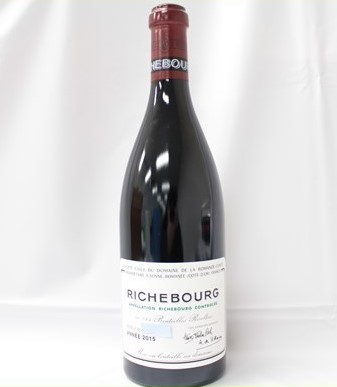 DRCリシュブール 買取 岡山県 ｜ワイン DRC リシュブール 2015 750ml 13.5%を