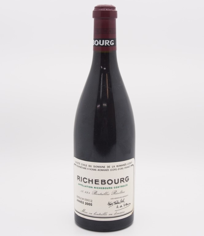 DRCリシュブール 買取 香川県 ｜ワイン DRC リシュブール 2005年を