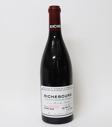 DRCリシュブール 買取 愛媛県 ｜ワイン DRC リシュブール 2000年 ロマネコンティを