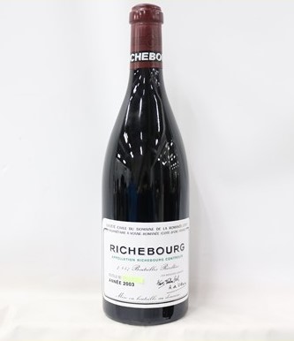 DRCリシュブール 買取 長崎県 ｜ワイン DRC リシュブール 2003年 750ml 13%を