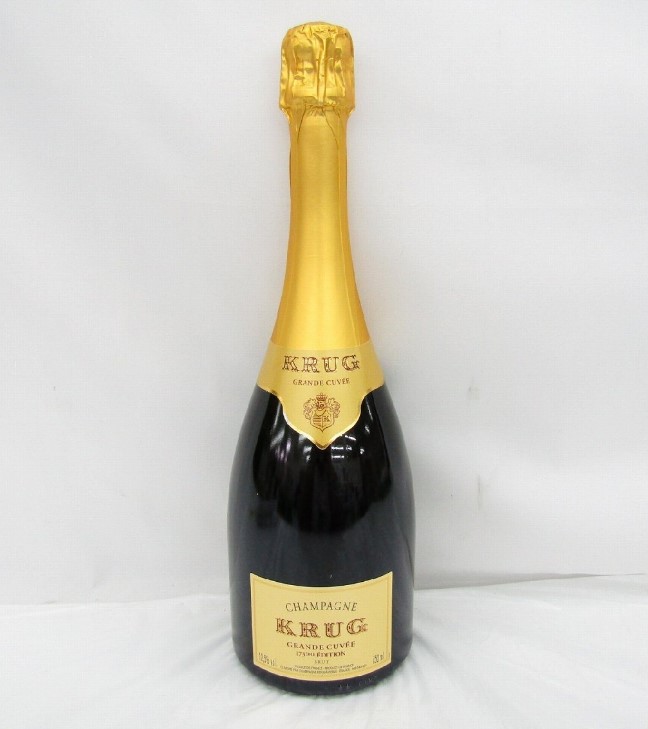 クリュッグ グランキュヴェ 買取 滋賀県 ｜シャンパン [KRUG GRANDE CUVEE ブリュット 750ml 12.5%]をお酒