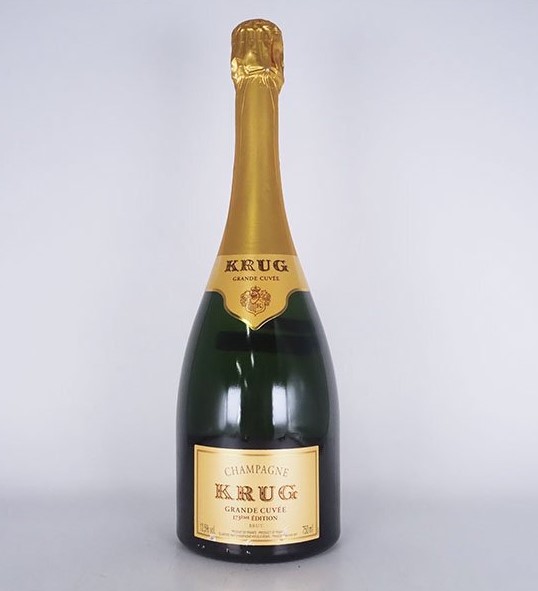 クリュッグ グランキュヴェ 買取 奈良県 ｜シャンパン [クリュッグ グラン キュヴェ ブリュット エディション]をお酒