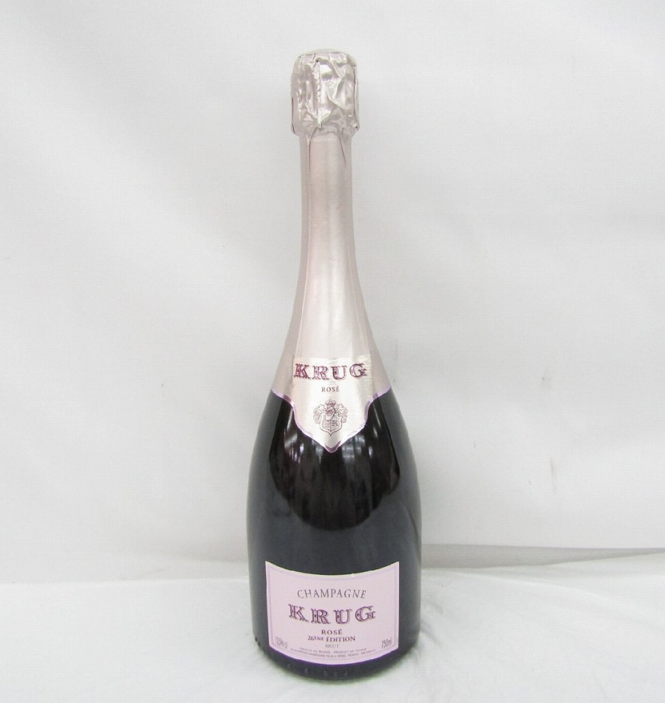 クリュッグ ロゼ 買取 島根県｜シャンパン [クリュッグ ロゼ]をお酒
