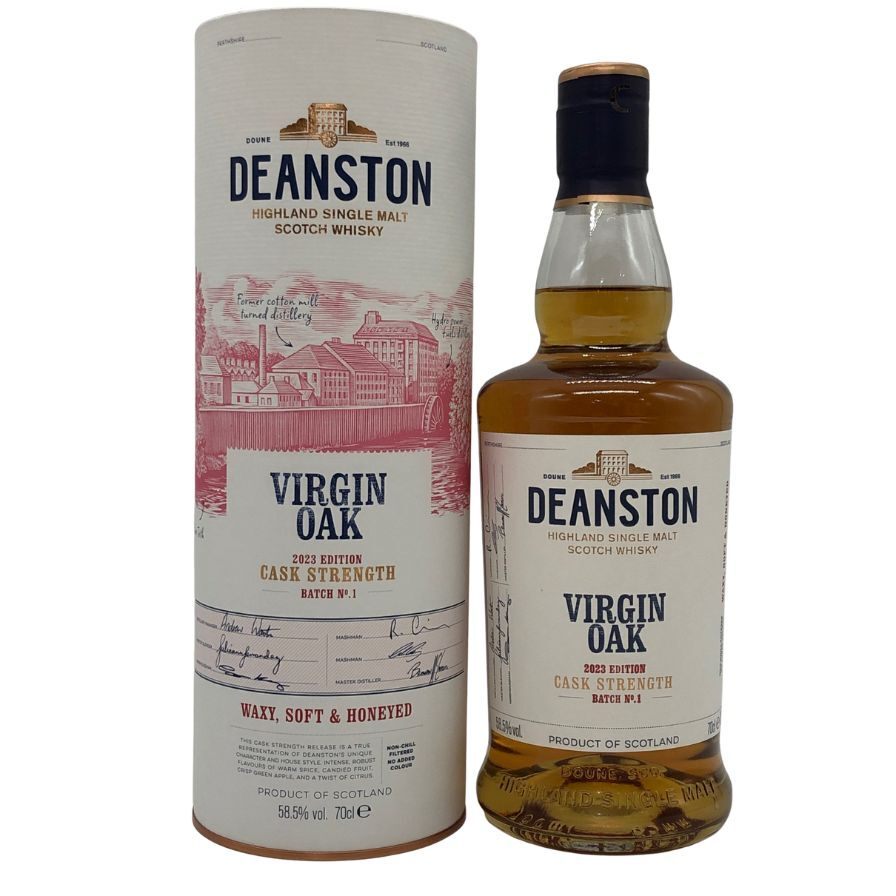 ディーンストン ヴァージンオーク カスクストレングス 2023エディション バッチ1 700ml 58.5% Deanston Virgin Oak