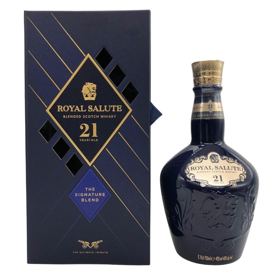 ロイヤルサルート 21年 シグネチャーブレンド 青陶器ボトル 700ml 40% ROYAL SALUTE