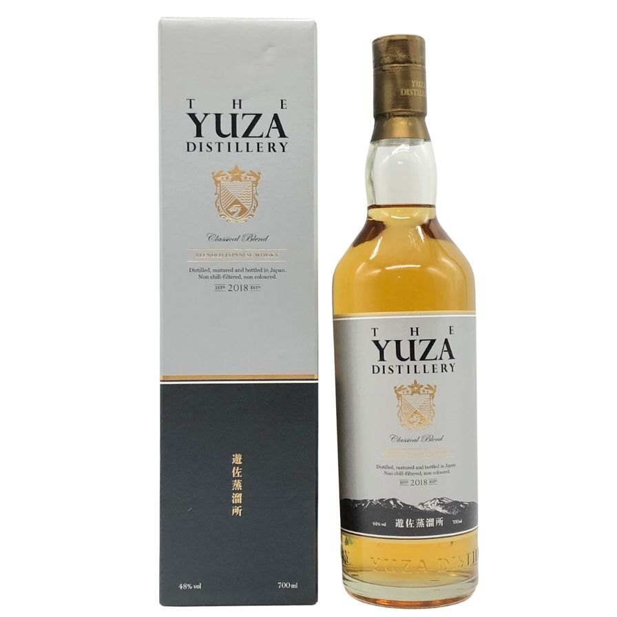 遊佐蒸溜所 クラシカル ブレンド 2018 700ml 48% YUZA ウィスキー
