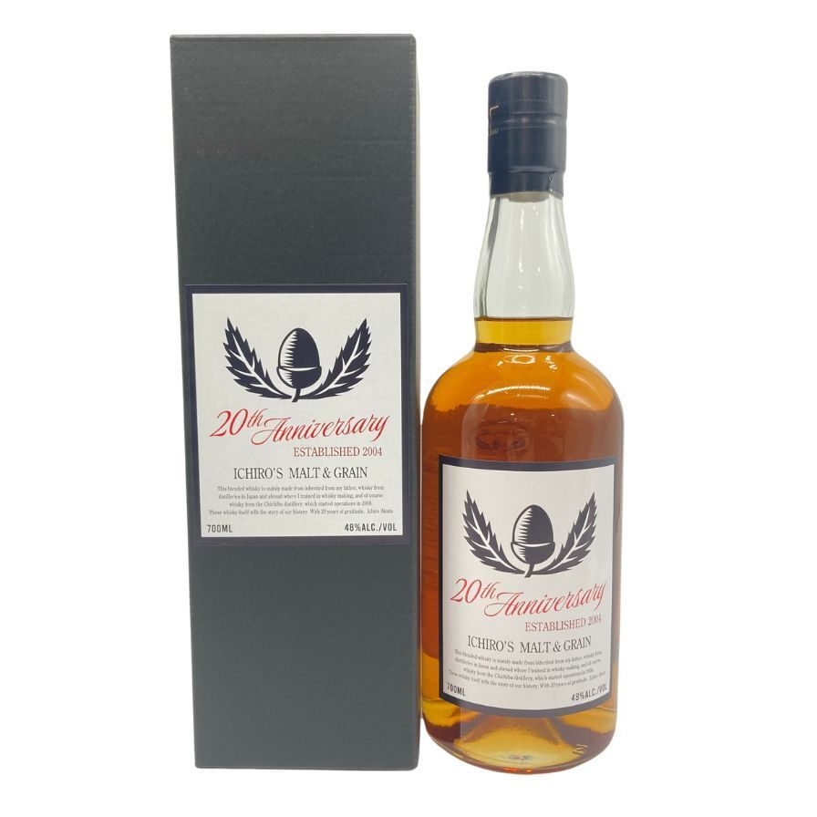 イチローズモルト&グレーン 20th アニバーサリーエディション 48% 700ml Ichiro's Malt