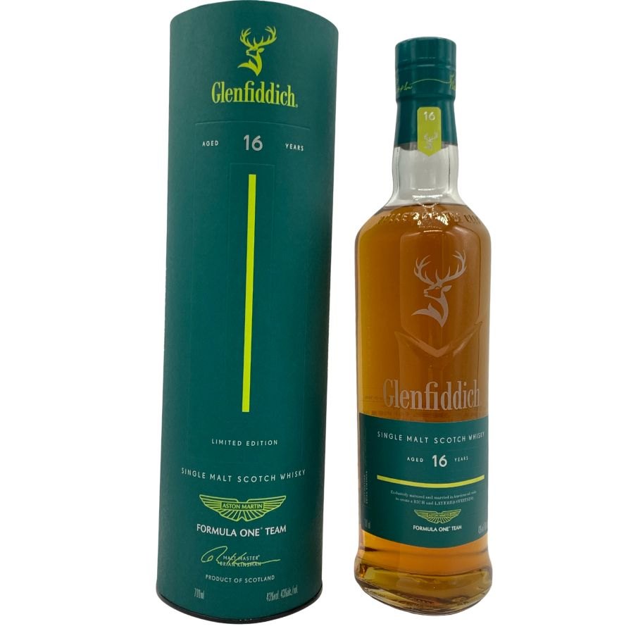 グレンフィディック 16年 アストンマーティン F1デザイン 700ml 43% Glenfiddich