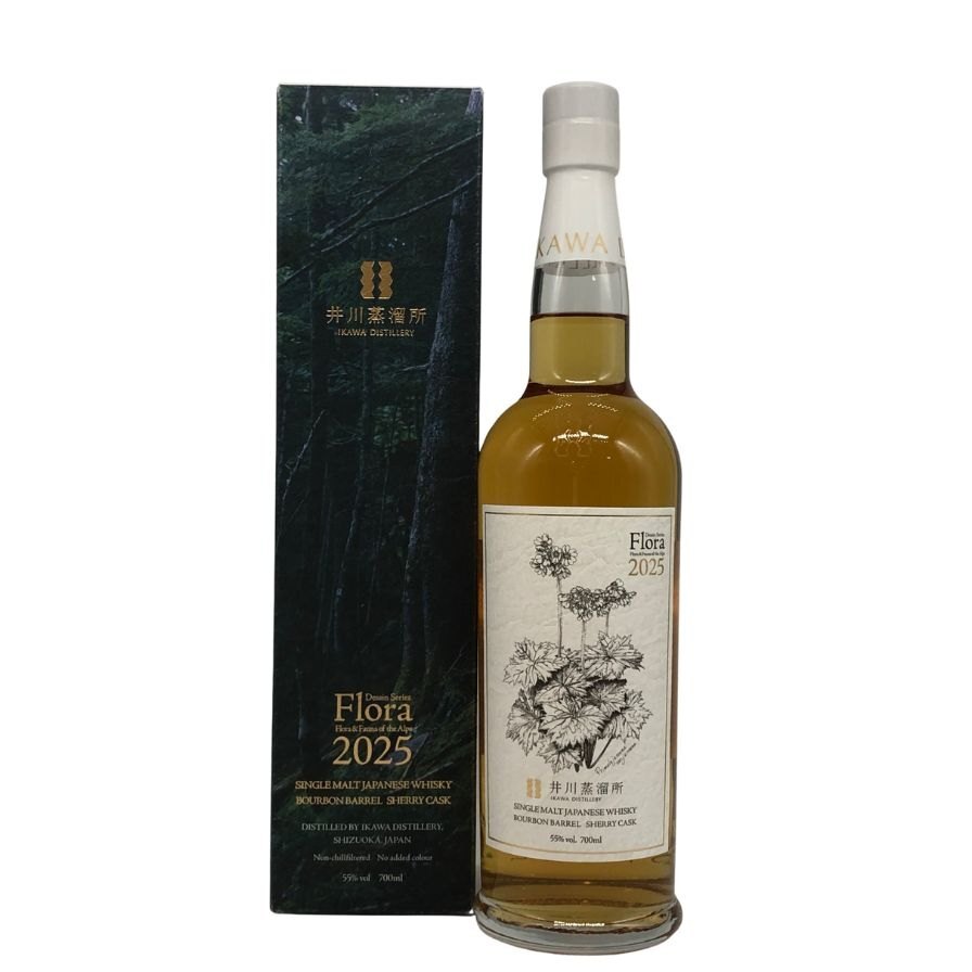 井川蒸留所 シングルモルト デッサンシリーズ フローラ オオサクラソウ 700ml 55％