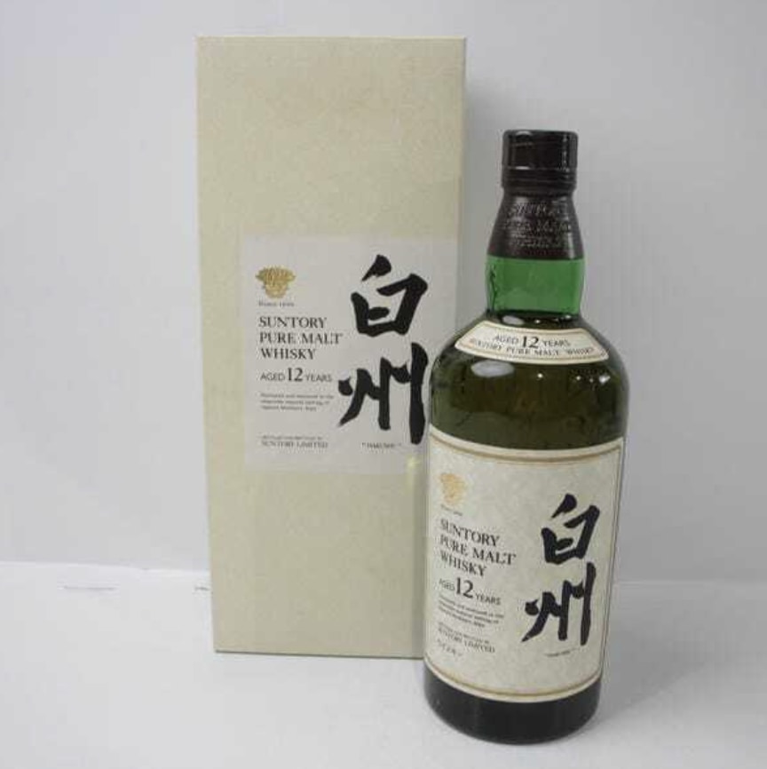 白州12年 買取 愛媛県 ｜ウイスキー [白州12年]をお酒