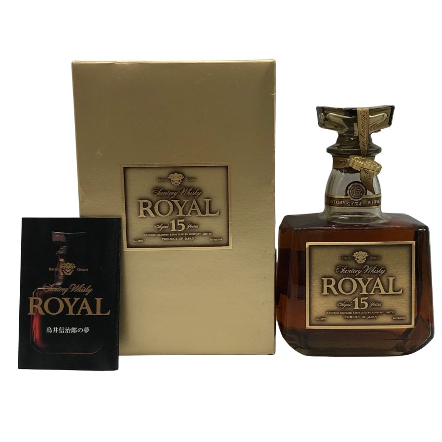 サントリー ローヤル プレミアム 15年 ゴールドボトル 43％ 700ml SUNTORY