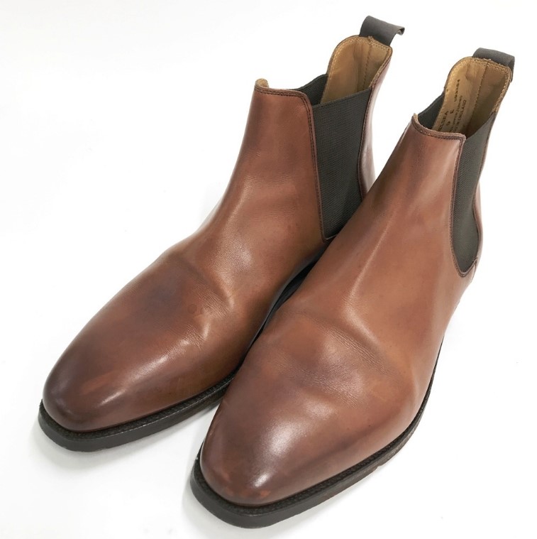 クロケット & ジョーンズ サイドゴア ｜ブーツ[CROCKETT & JONES サイドゴアブーツ チェルシー ブラウン系]を革靴