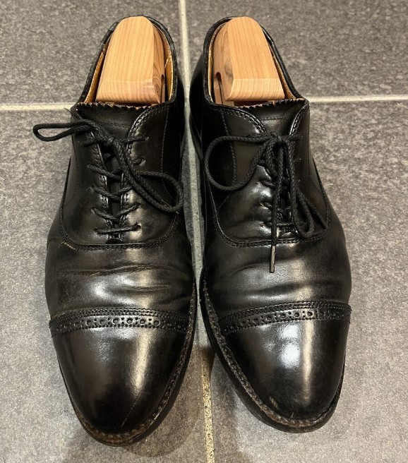 チャーチ コード バン ｜紳士靴[ALDEN キャップトゥ コードバン]を革靴