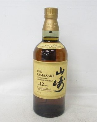 山崎12年 買取 愛媛県 ｜ウイスキー [サントリー 山崎 12年 シングルモルト 700ml 43%]をお酒