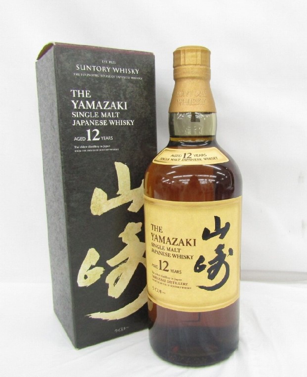 山崎12年 買取 福岡県 ｜ウイスキー [SUNTORY 山崎 12年 700ml 43% 箱付]をお酒