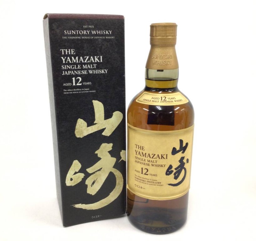 山崎12年 買取 宮崎県 ｜ウイスキー [サントリー 山崎 12年 シングルモルト]をお酒