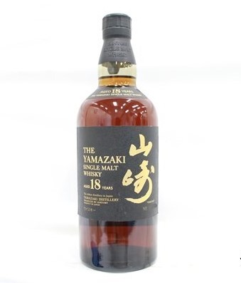 山崎18年 買取 宮城県 ｜ウイスキー [サントリー 山崎 18年 シングルモルト 700ml 43％]をお酒