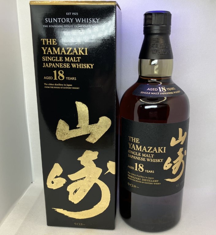 山崎18年 買取 秋田県 ｜ウイスキー [SUNTORY 山崎 18年 700ml 43%]をお酒