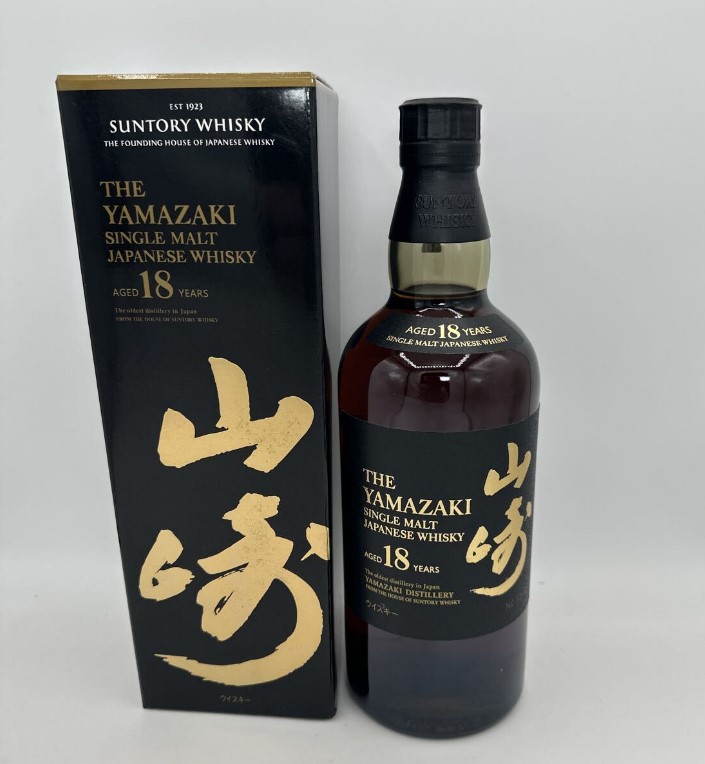 山崎18年 買取 千葉県 ｜ウイスキー [サントリー 山崎 18年 シングルモルト 700ml 43%]をお酒
