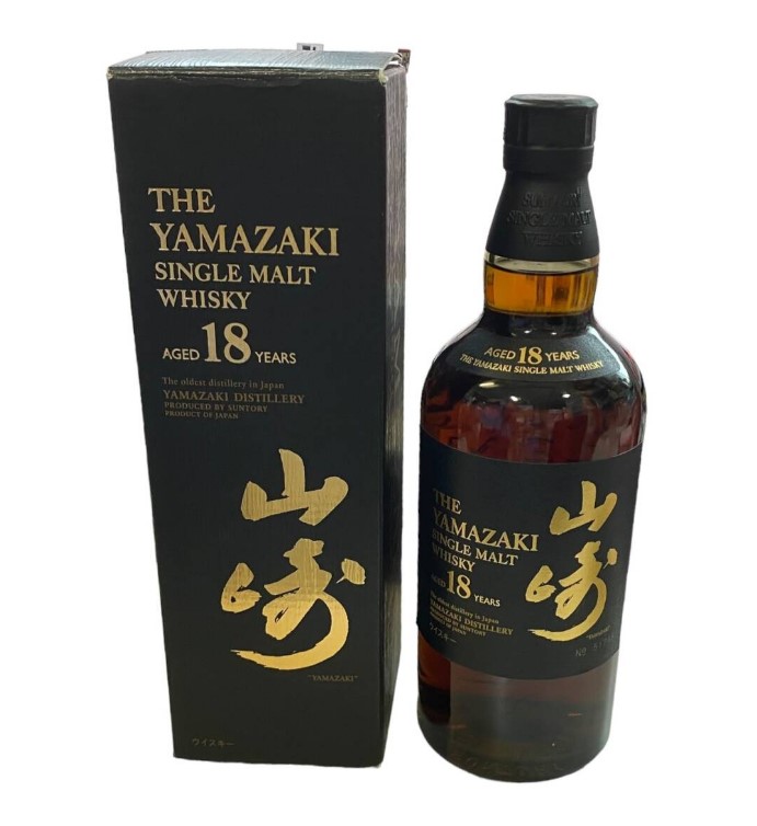 山崎18年 買取 静岡県 ｜ウイスキー [SUNTORY 山崎18年シングルモルト]をお酒