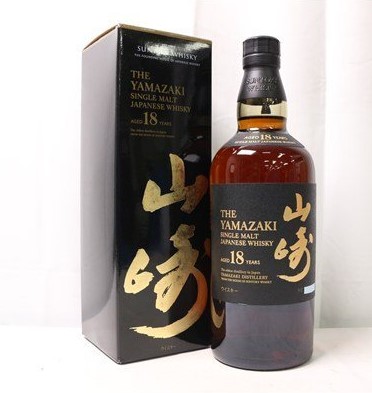 山崎18年 買取 鳥取県 ｜ウイスキー [サントリー 山崎18年 シングルモルト 700ml 43％]をお酒