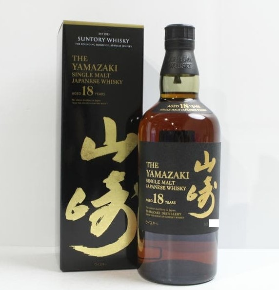 山崎18年 買取 島根県 ｜ウイスキー [SUNTORY（サントリー）山崎18年 43％ 700ml]をお酒