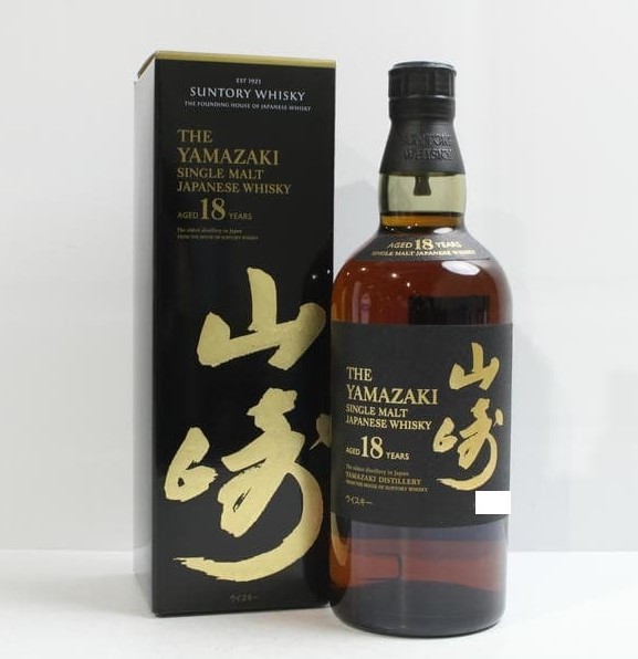 山崎18年 買取 岡山県 ｜ウイスキー [SUNTORY（サントリー）山崎 18年 43％ 700ml]をお酒
