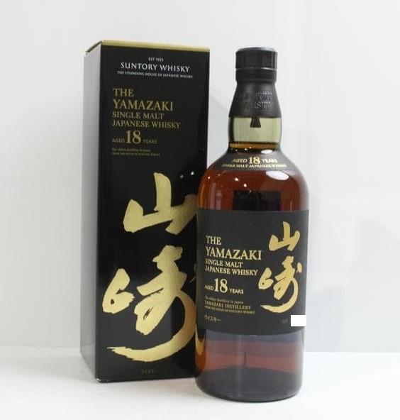 山崎18年 買取 山口県 ｜ウイスキー [サントリー 山崎18年 43％ 700ml]をお酒