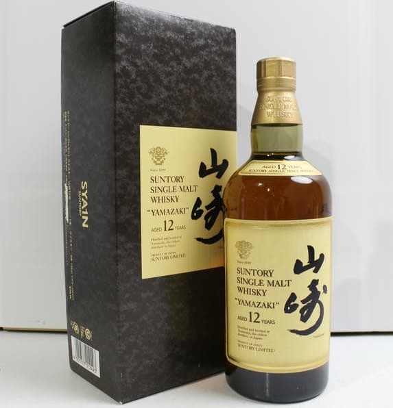 山崎12年 買取 三重県 ｜ウイスキー [SUNTORY 山崎 12年 シングルモルト 旧 43% 750ml]をお酒