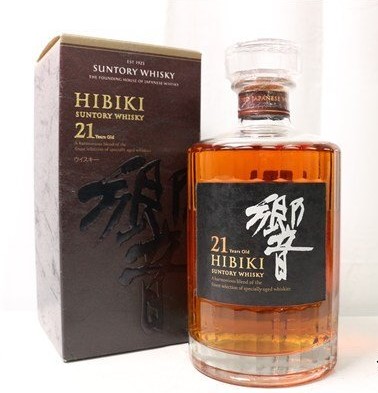 響21年 買取 茨城県 ｜ウイスキー [サントリー 響 21年 700ml 43％]をお酒