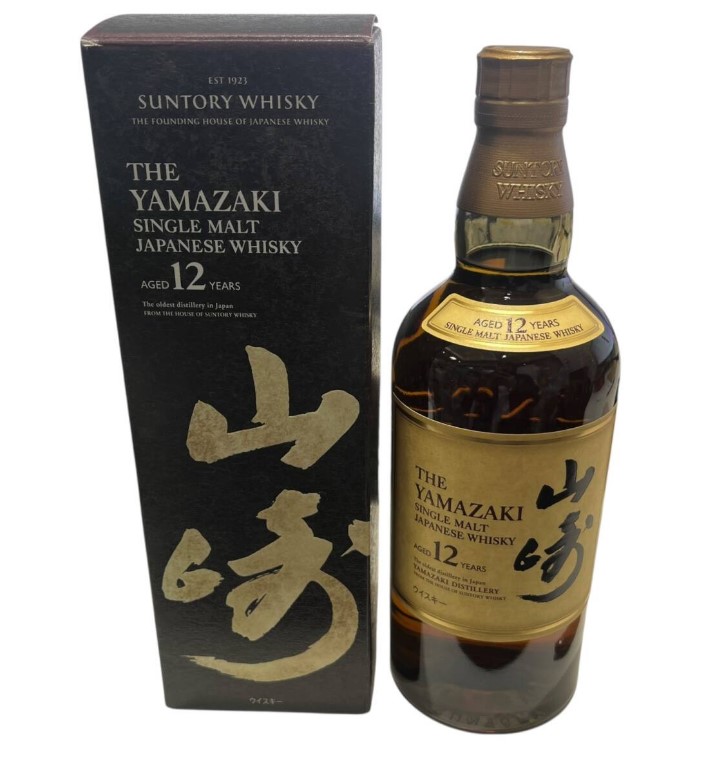 山崎12年 買取 石川県 ｜ウイスキー [サントリー 山崎12年 シングルモルト 700ml 43％]をお酒