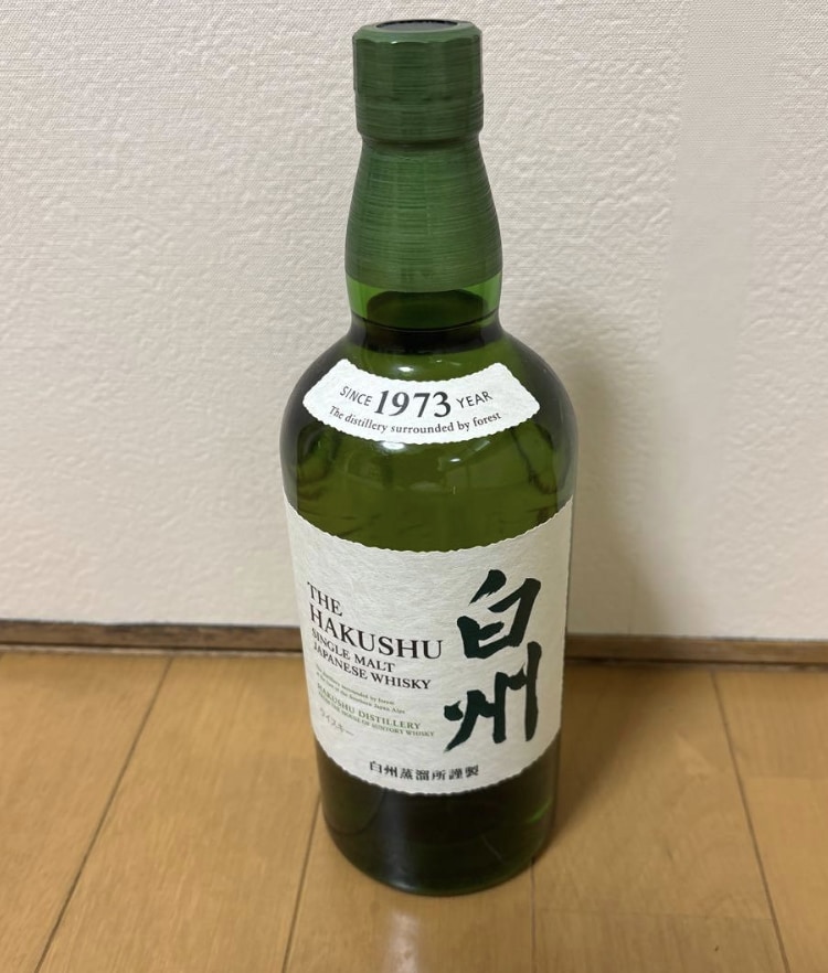 白州12年 買取 静岡県 ｜ウイスキー [白州12年]をお酒