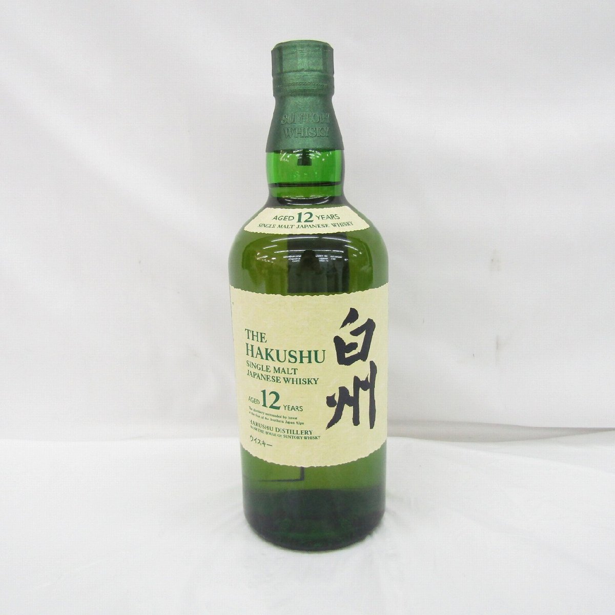 白州12年 買取 秋田県 ｜ウイスキー [サントリー 白州12年 シングルモルトウイスキー 700ml 43％]をお酒